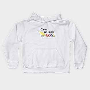 C'mon Get Happy - Vintage Retro Kids Hoodie